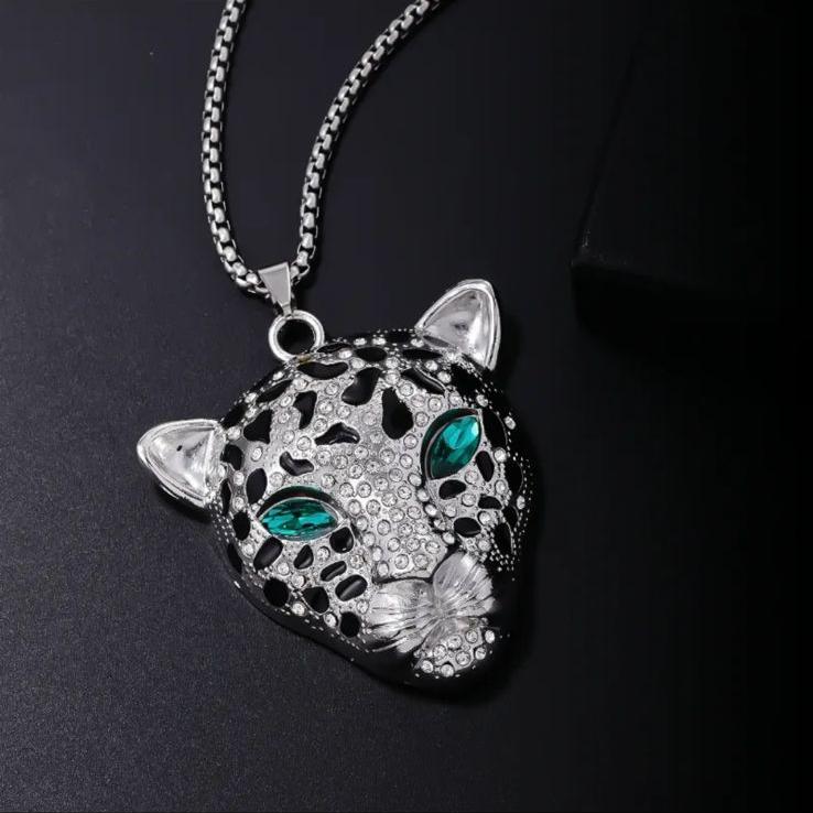 Panther Head (Pendant + Chain)