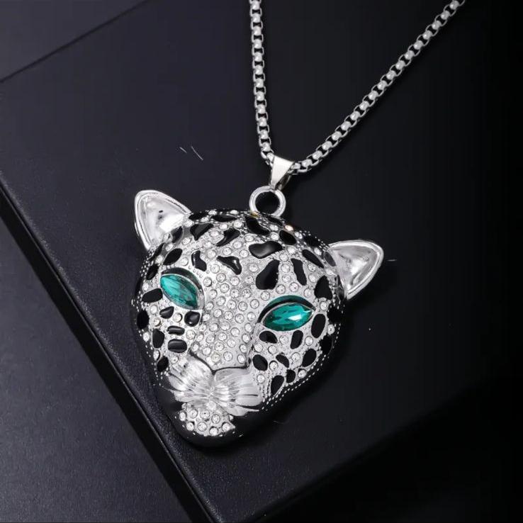Panther Head (Pendant + Chain)