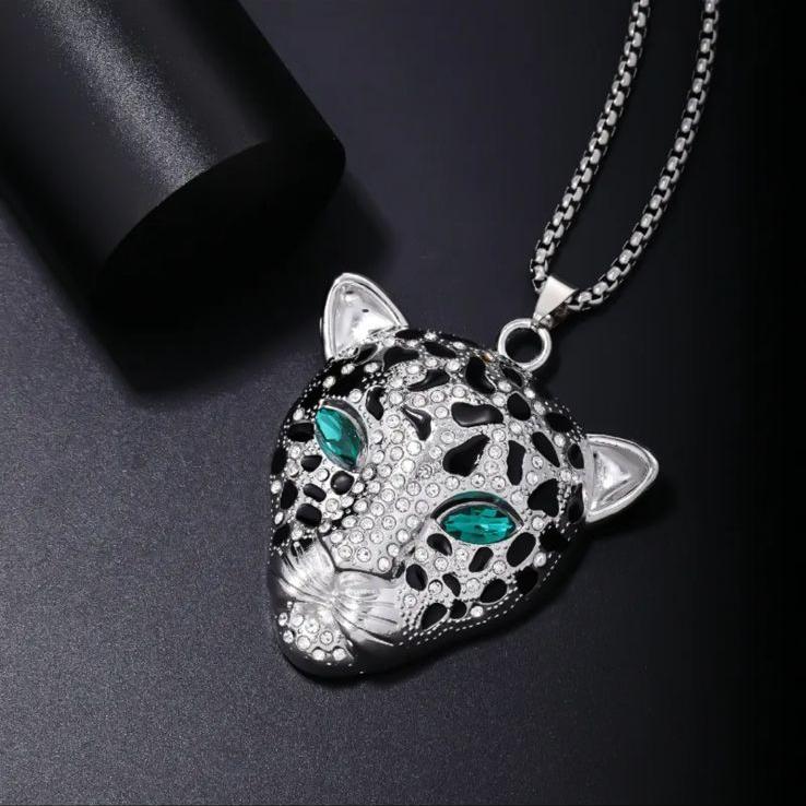 Panther Head (Pendant + Chain)