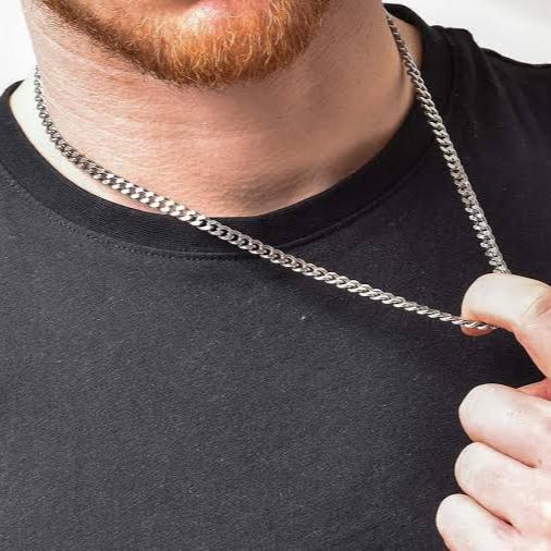 Titanium Cuban Chain - 5MM