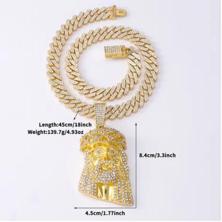 Hip Hop Jesus (Pendant + Chain)