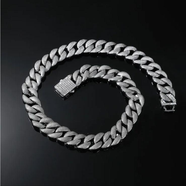 Cuban Chain (15 MM) Iced Lock