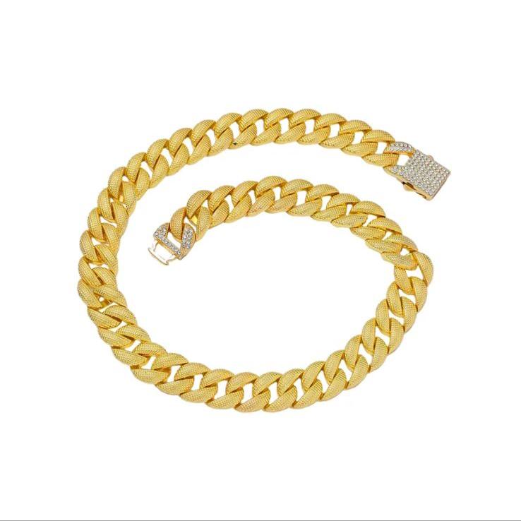 Cuban Chain (15 MM) Iced Lock