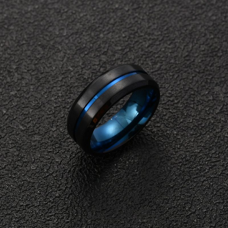 Blue Stripe Men's Band