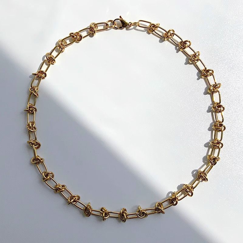 Bold Knotted Necklace