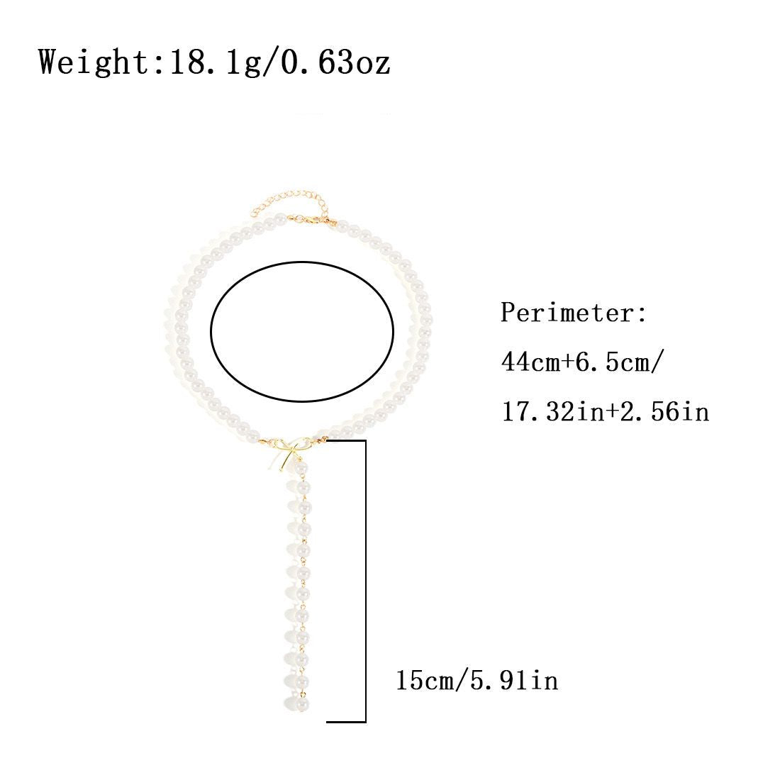 Knotted Pearl Necklace