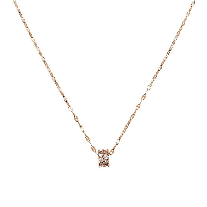 Sophisticated Gold Pendant Necklace