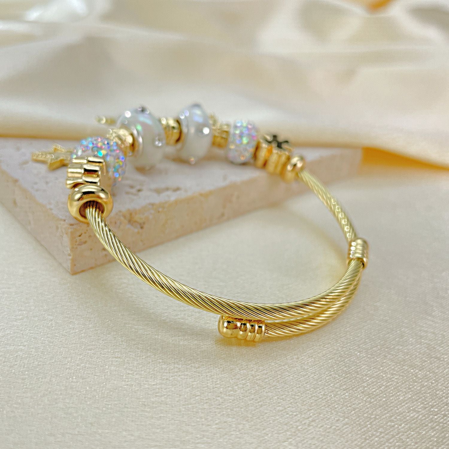 Gold Charm Women's Bracelet