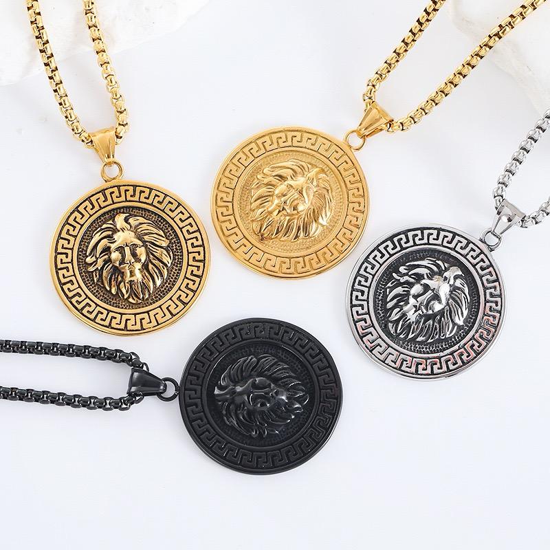 Brave Lion (Pendant + Chain)