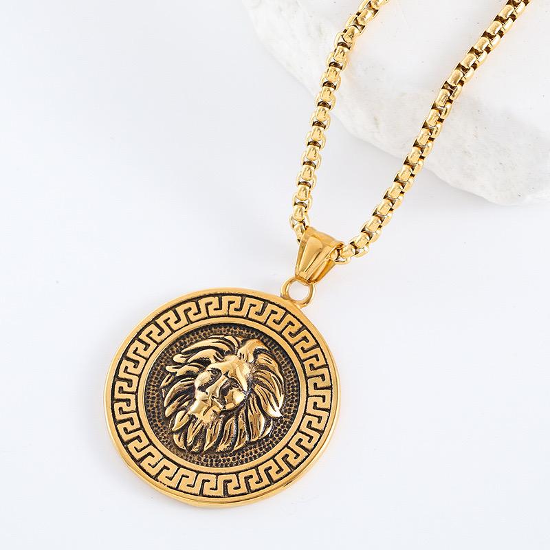 Brave Lion (Pendant + Chain)