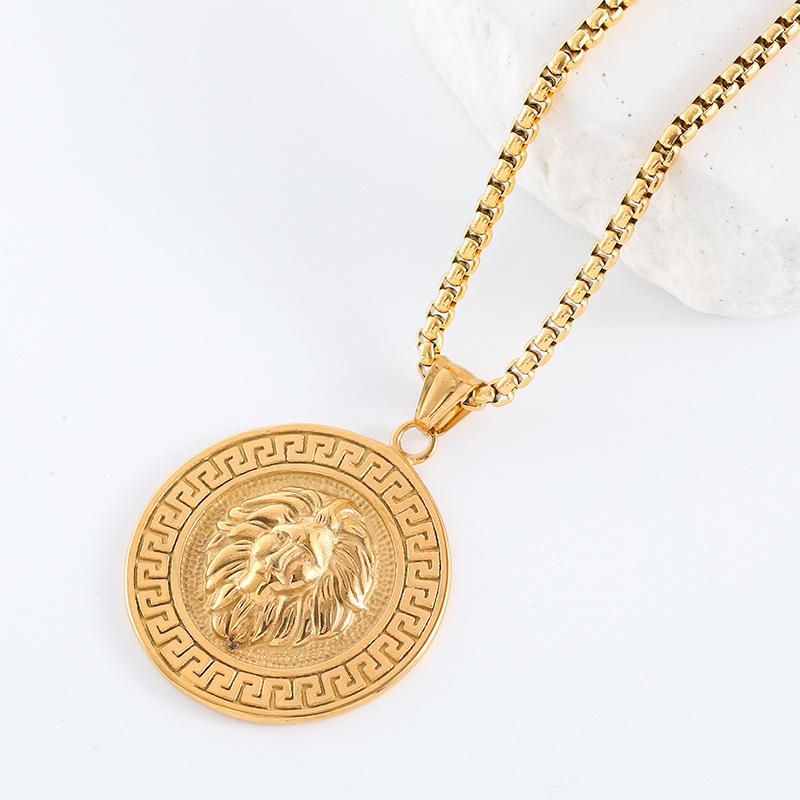 Brave Lion (Pendant + Chain)