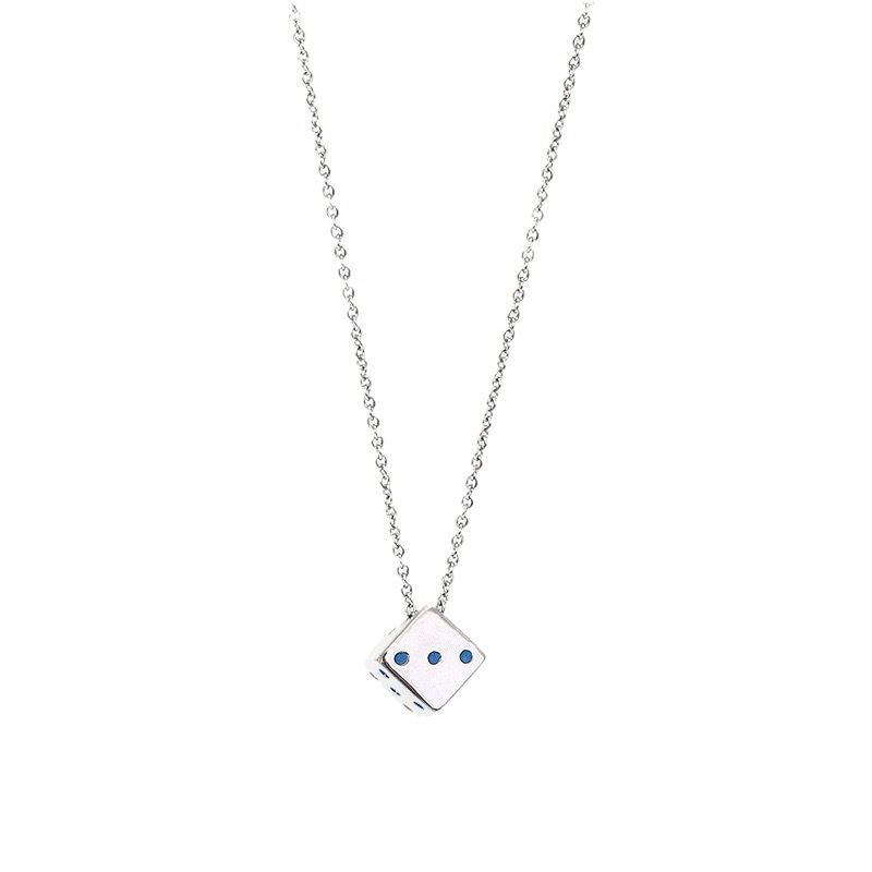 DICE (PENDANT + NECKLACE)