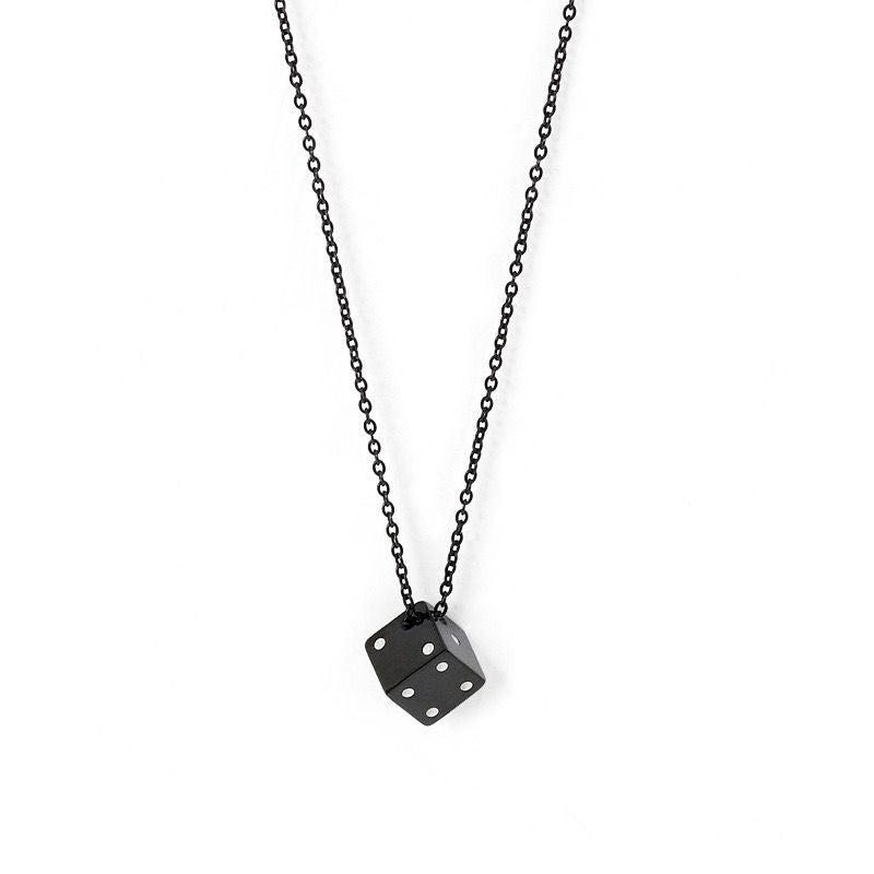 DICE (PENDANT + NECKLACE)