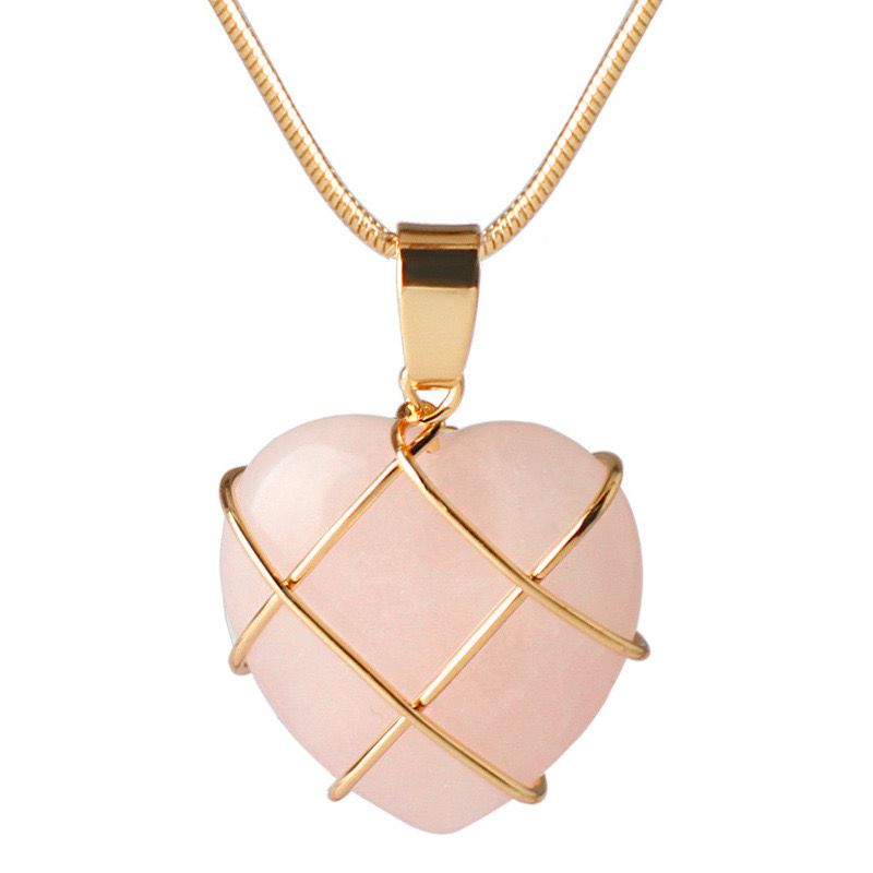 PINK HEART (PENDANT + CHAIN)
