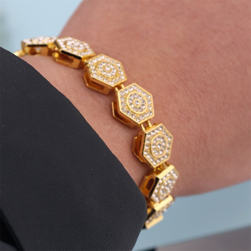 Studded Diamond Men's Bracelet