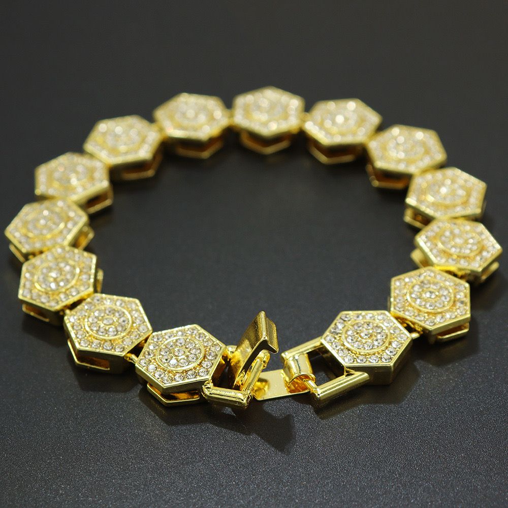 Studded Diamond Men's Bracelet