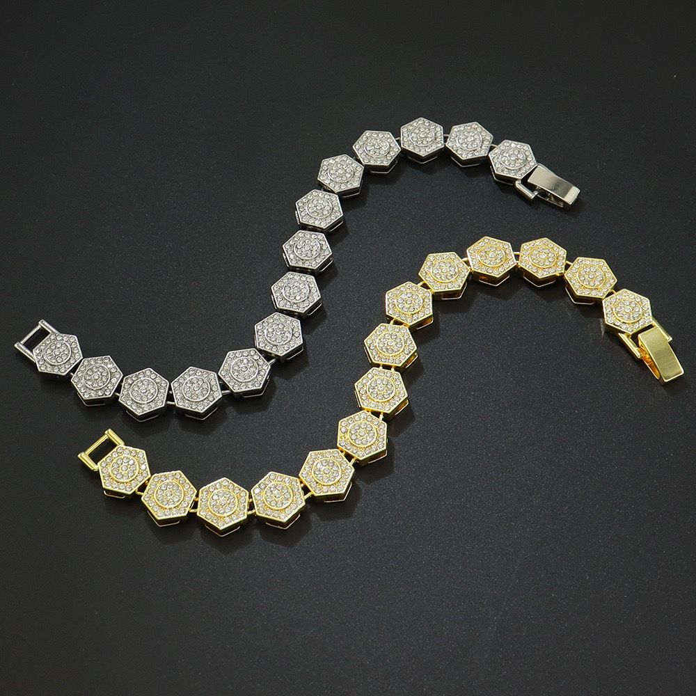 Studded Diamond Men's Bracelet