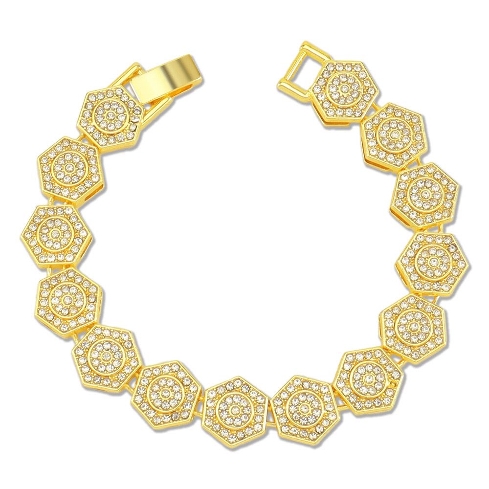 Studded Diamond Men's Bracelet