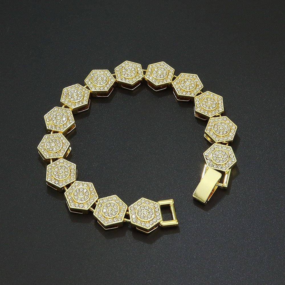 Studded Diamond Men's Bracelet