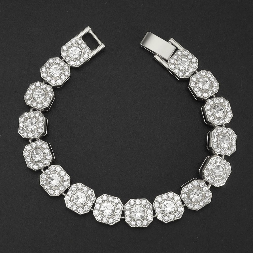 Studded Diamond Men's Bracelet