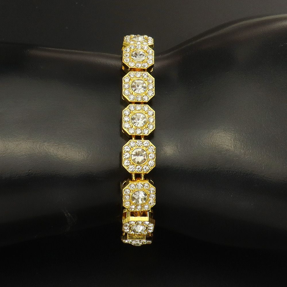 Studded Diamond Men's Bracelet