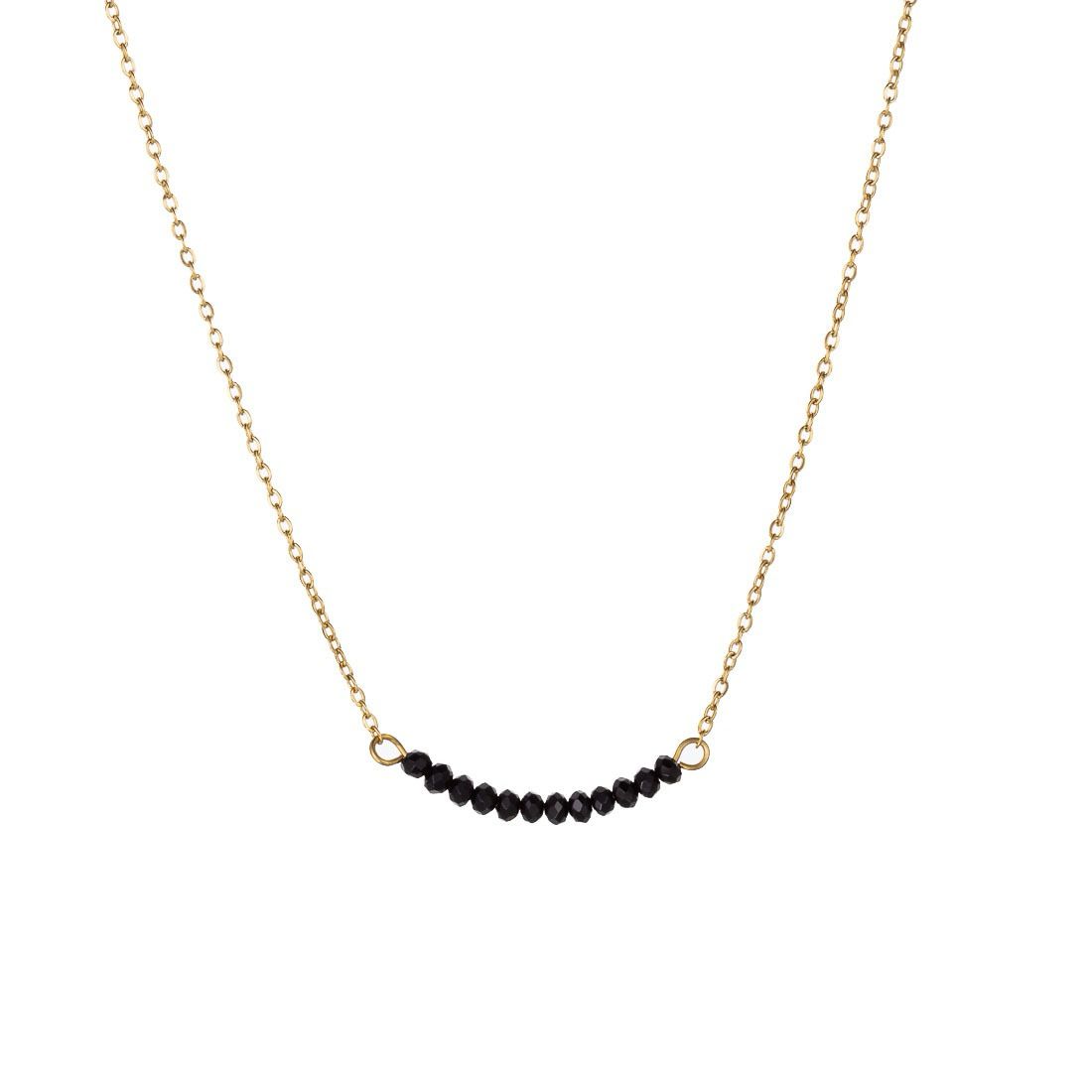 Petite Bead Necklace - 18K Gold Plated