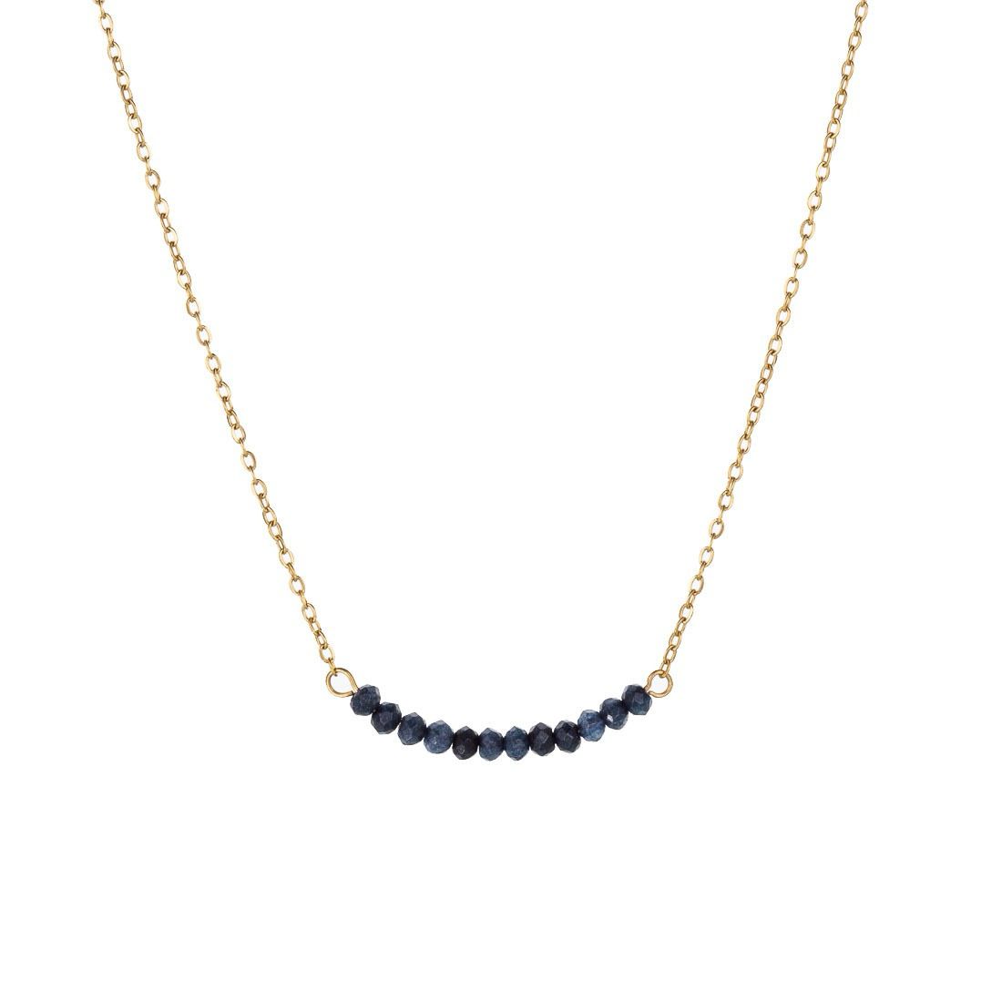 Petite Bead Necklace - 18K Gold Plated