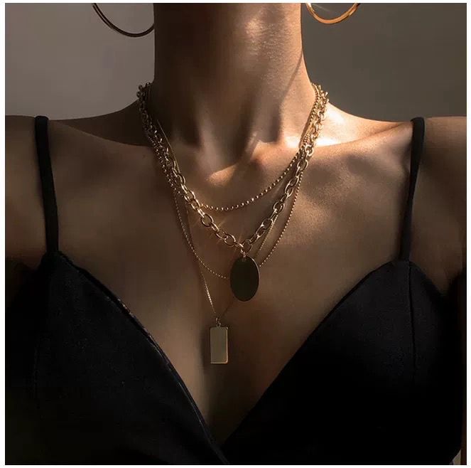 Multi-Layer Chain Necklace