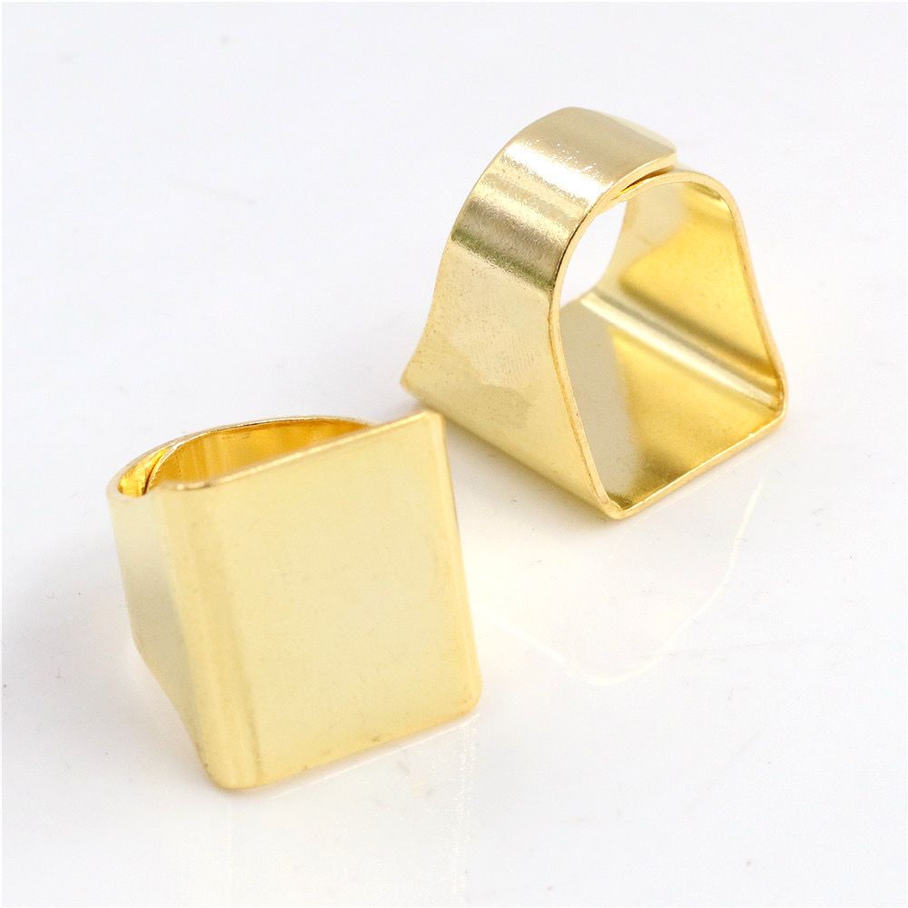 Flat Gold Ring