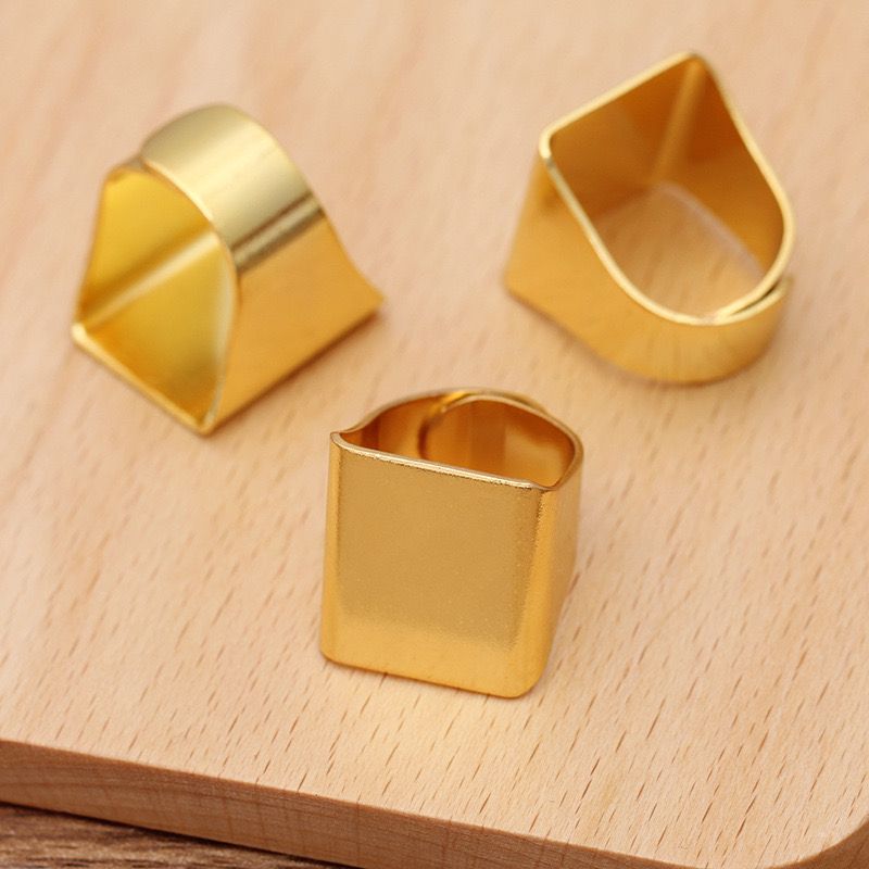 Flat Gold Ring