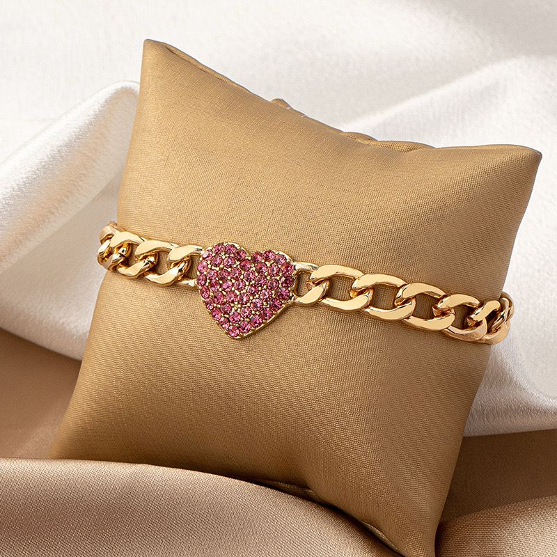 Pink Heart Bracelet