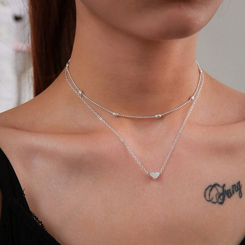 Minimal Muse Twin Necklace