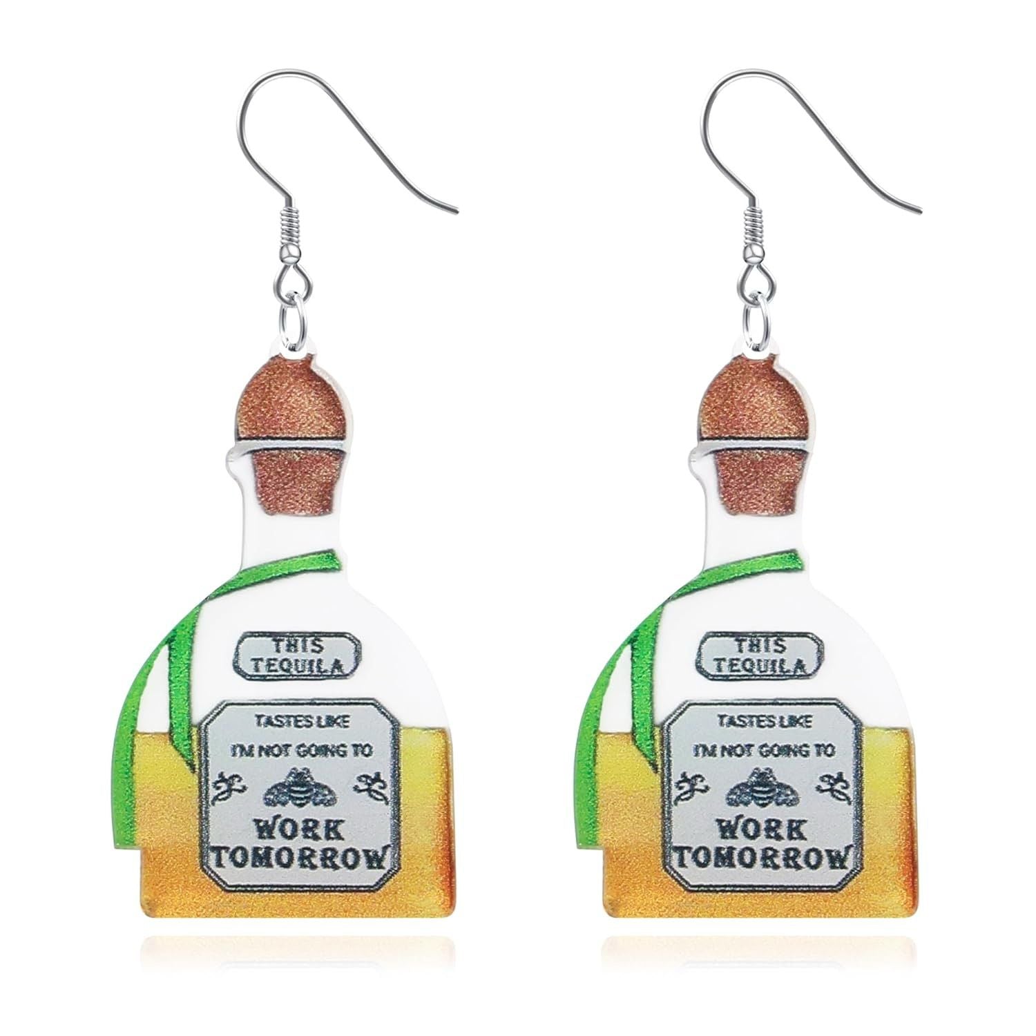 Lime Lit Tequila Earrings