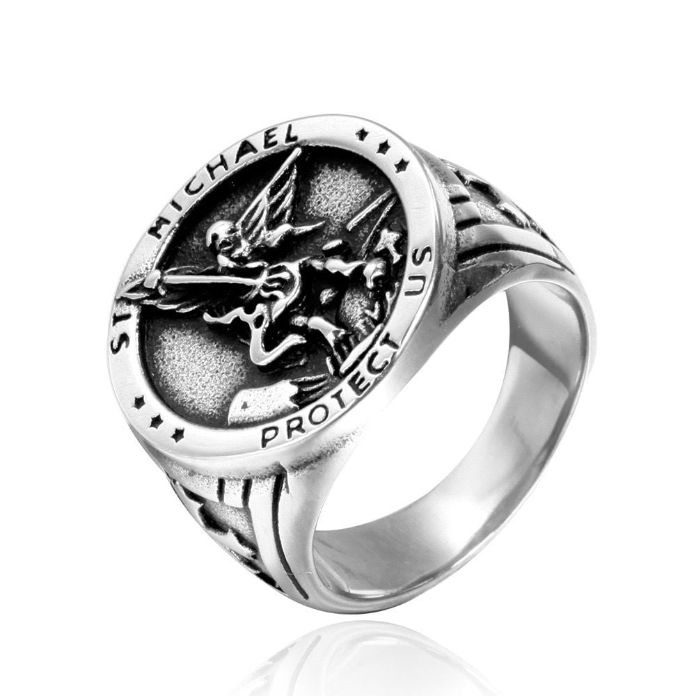 Protect Us Ring (silver) - 18K Gold Plating