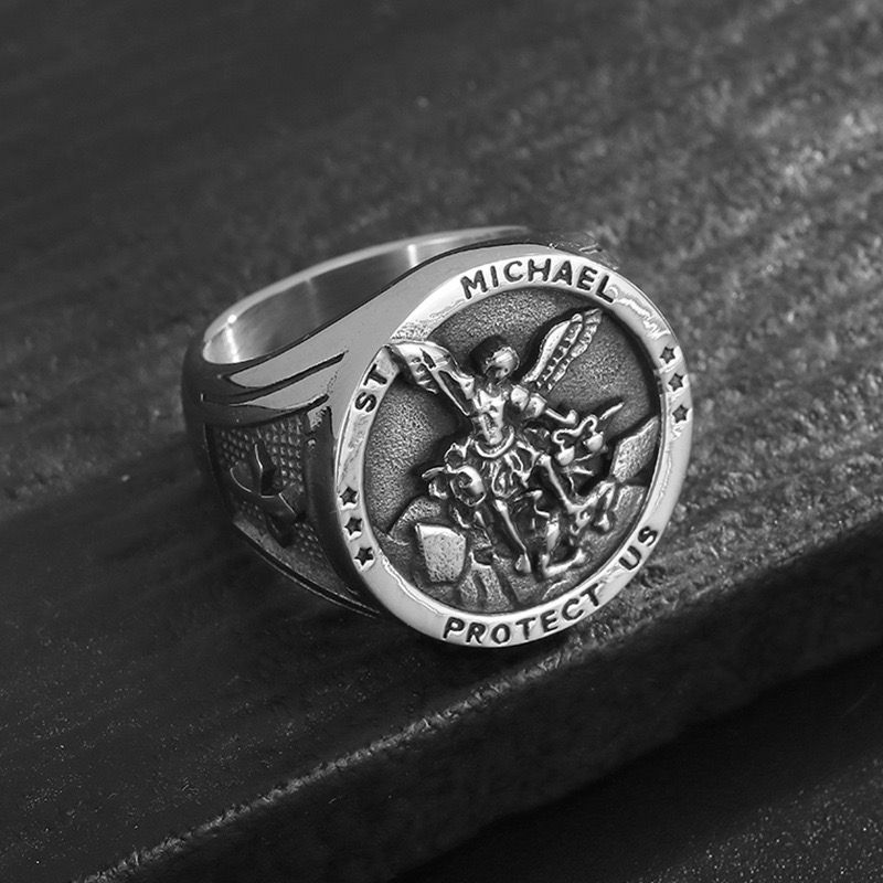 Protect Us Ring (silver) - 18K Gold Plating
