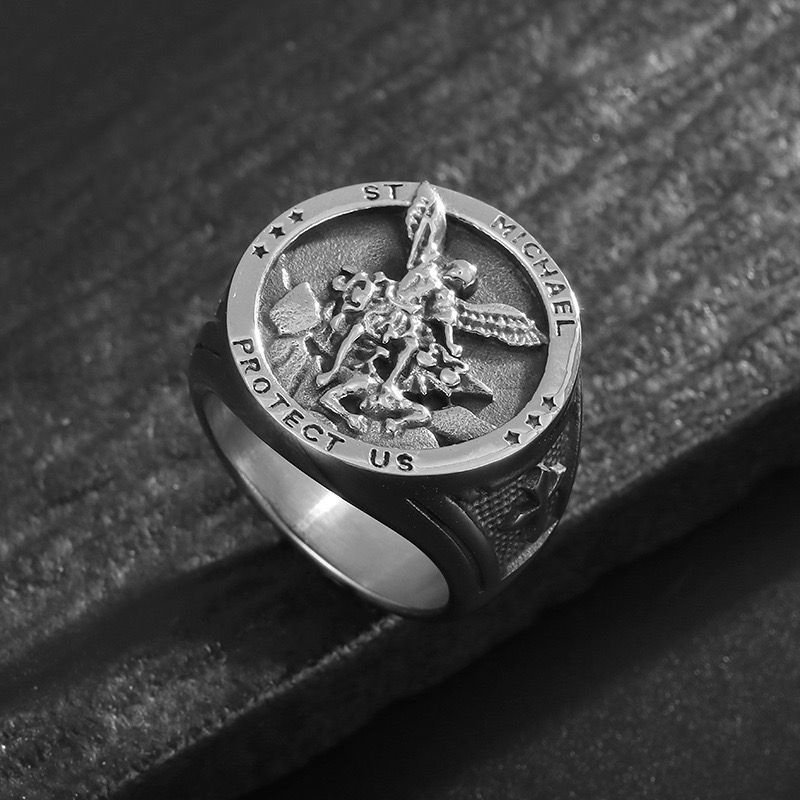 Protect Us Ring (silver) - 18K Gold Plating