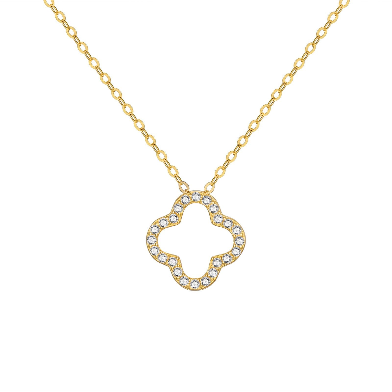 Lucky Bloom Clover Pendant