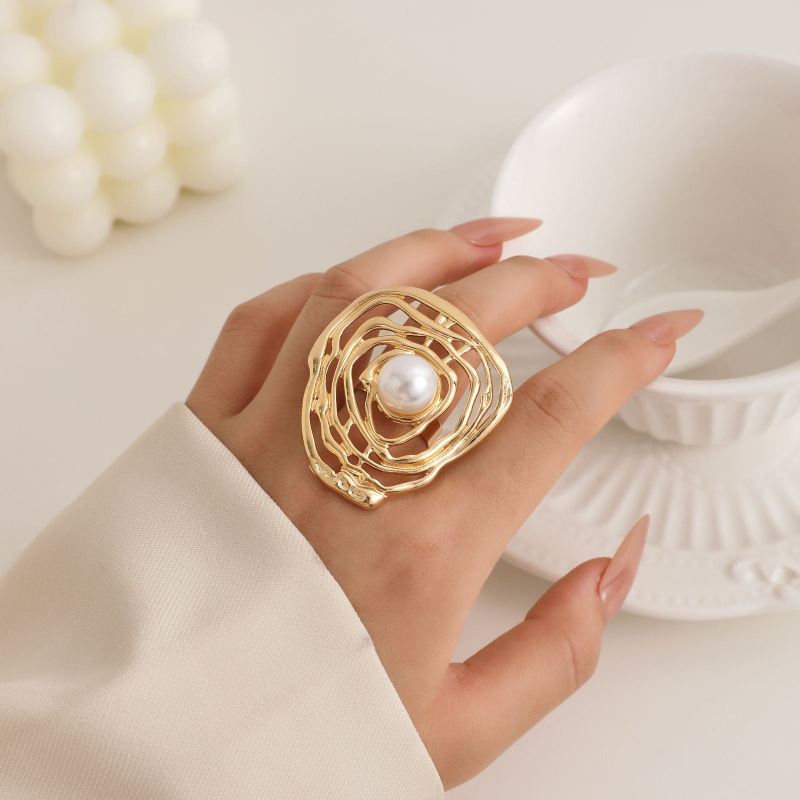 Solo Glow Metal Ring