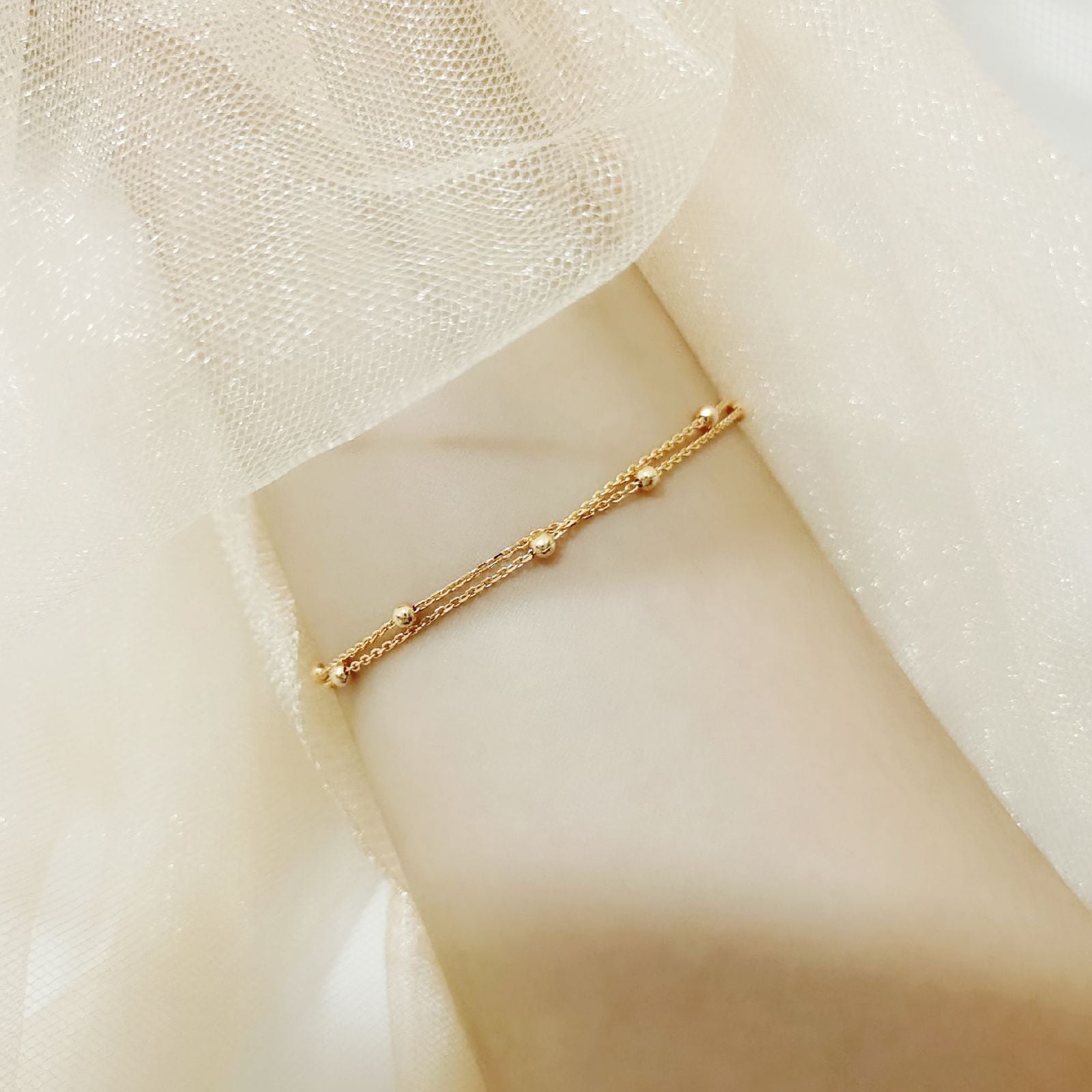 Double Layer Chain Bracelet