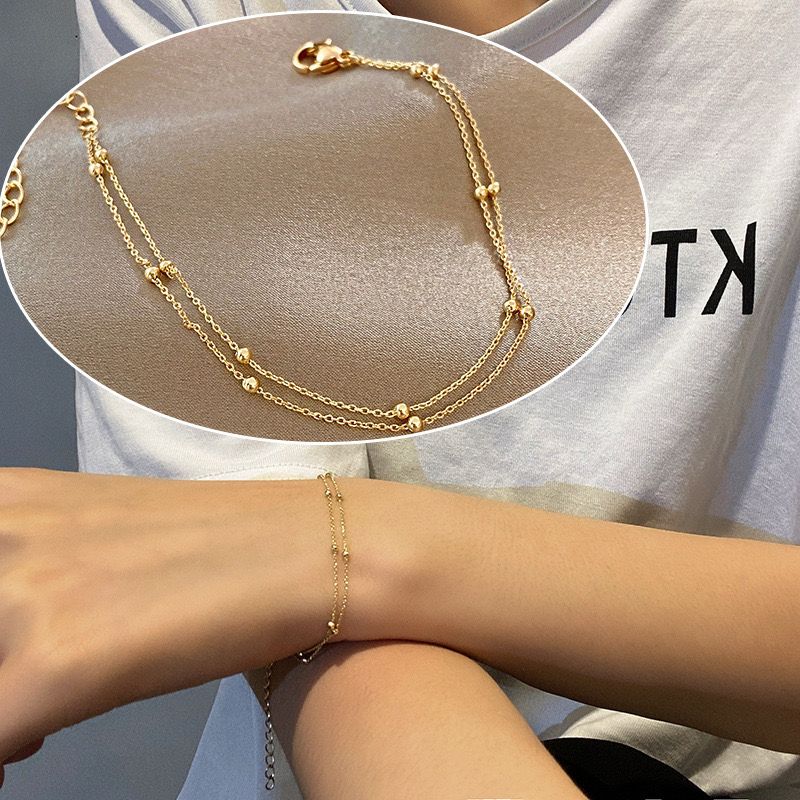Double Layer Chain Bracelet