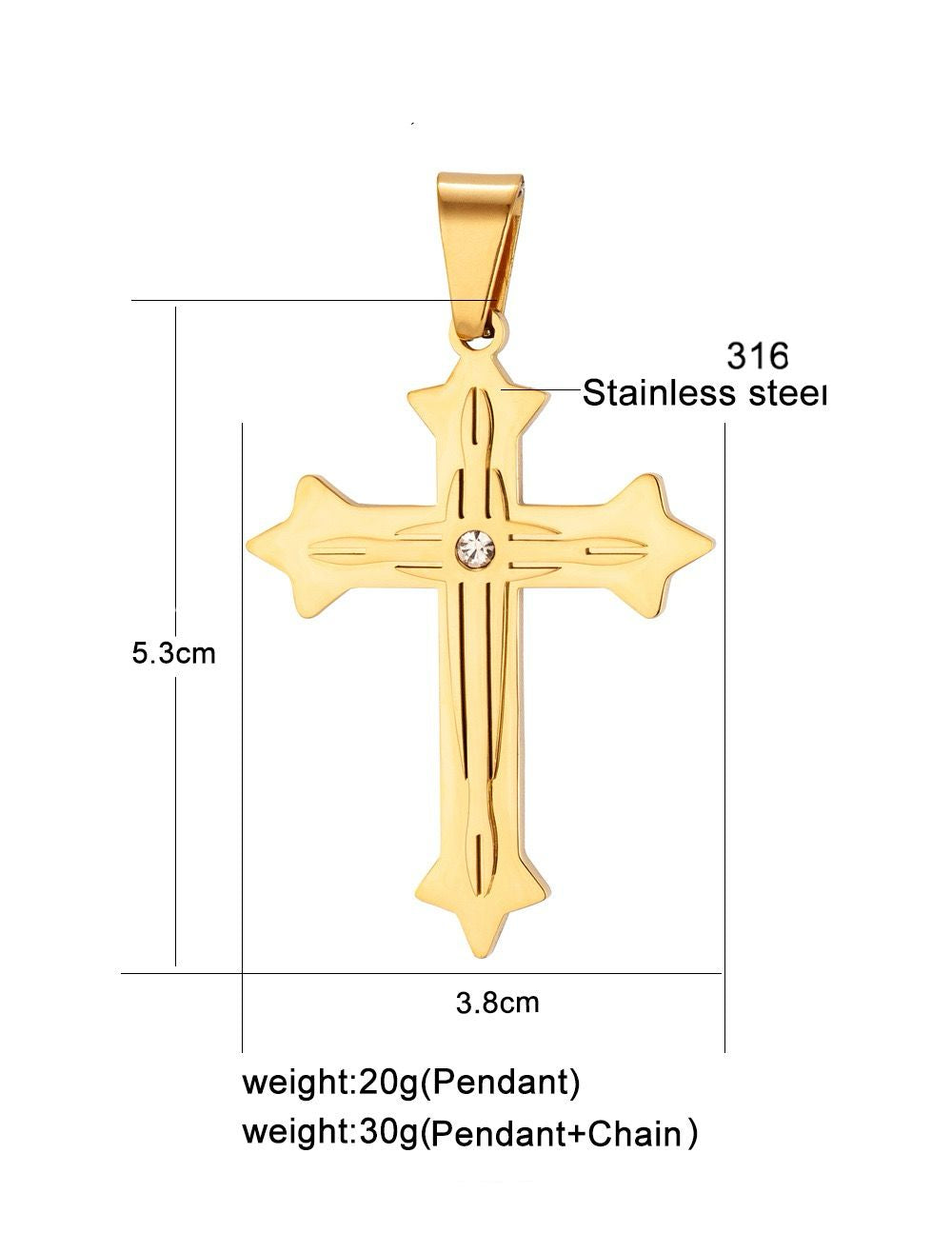 Cross Faith (Pendant+ Chain)