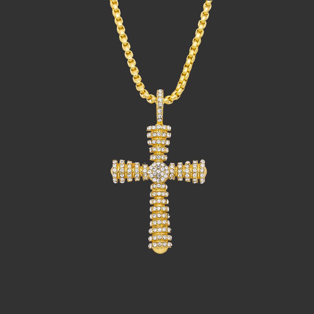 Zirconia Cross (Pendant + Chain)