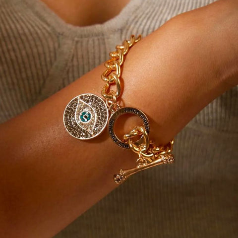 Eye Charm Bracelet