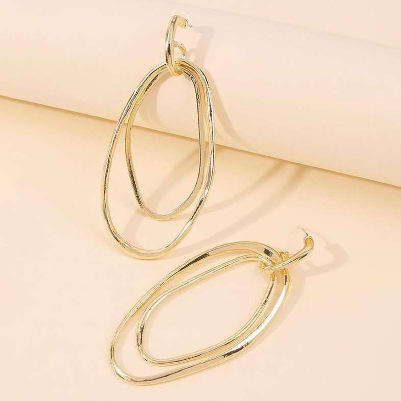 Bold Dual Statement Earrings