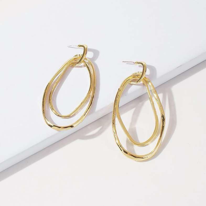 Bold Dual Statement Earrings