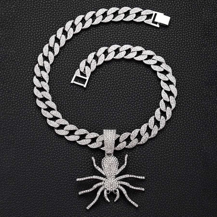 Zircon Spider (Pendant + Chain)