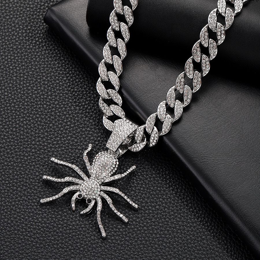 Zircon Spider (Pendant + Chain)