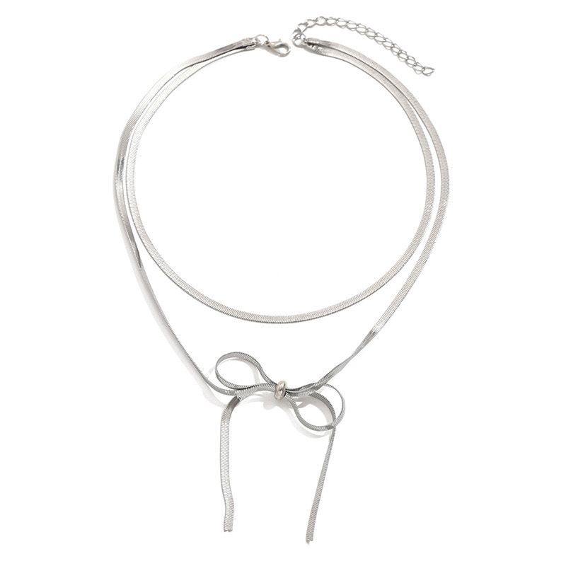 Bow Knot Double NECKLACE