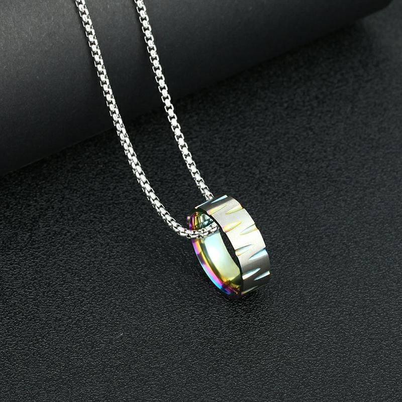 Ring on Chain Pendant