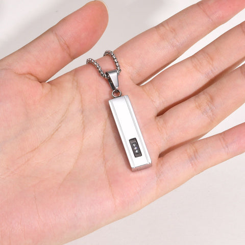 Sleek Gentleman's Pendant